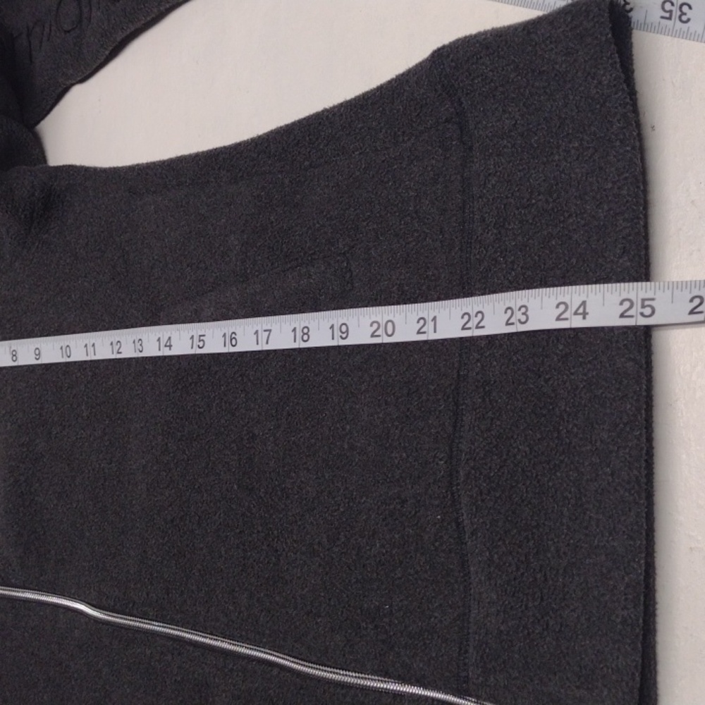 Calvin Klein Gray Bomber Jacket with Relaxed Fit and High Collar - Picture 10 of 11